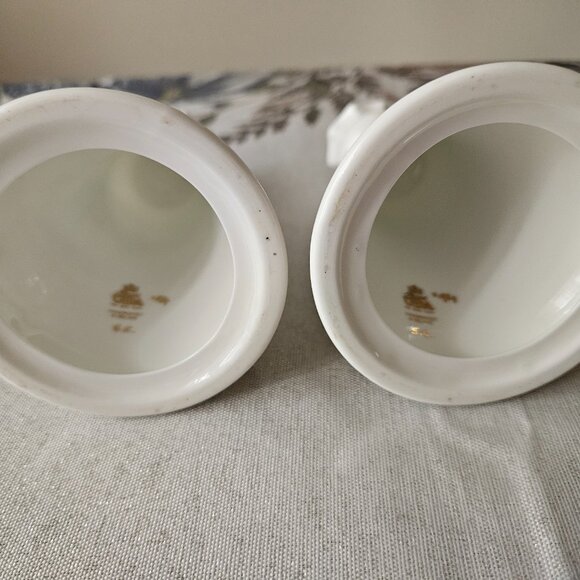 1980s Royal Tara Hand-painted Candle Stick Holders - Picture 5 of 8